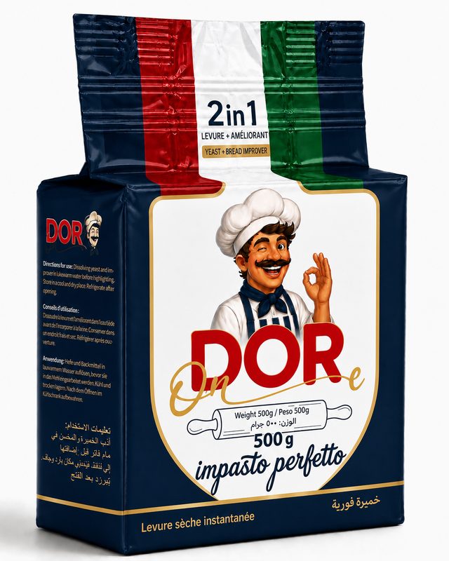 DorOne 2in1 Instant Dry Yeast 500g